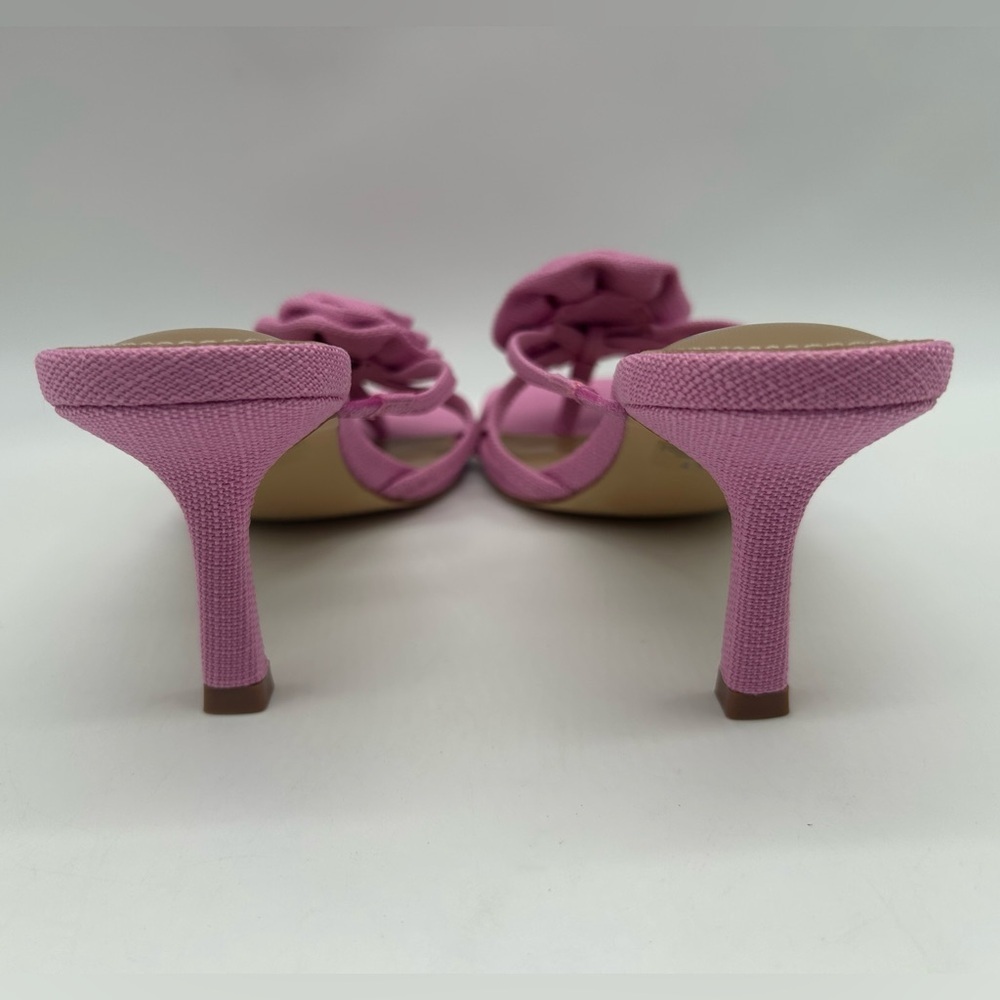 Dolce Vita Zelly Pink Strappy Heels | Open Back Mule Style | Size 9 | New In Box - Picture 7 of 10